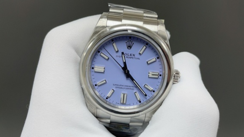 Best Edition with 3230 Automatic Movement Rolex Oyster Perpetual Series 36-41mm Steel Belt Blue Watch